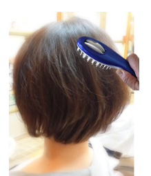 はさみを使わず思い通りの髪型に サローネ 公式 ヘアカットブラシ コーム