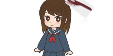おしゃれな女子中高生に!サローネヘアカットブラシ